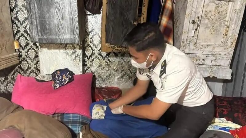 Lapas Kelas IIB Blangkejeren menggelar razia rutin di blok hunian WBP pada Selasa (26/8/2026) malam.