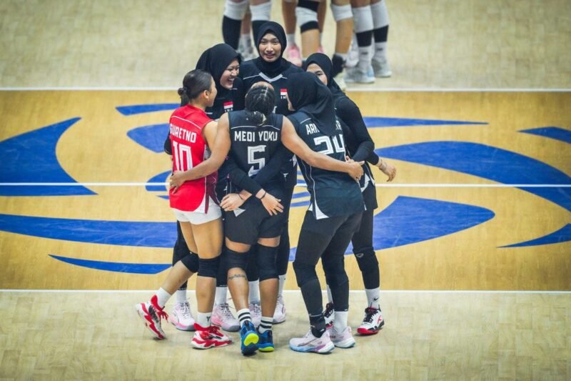 Timnas Voli Putri Indonesia lolos ke perempat final AVC Continental 2026 di Tianjin, China.