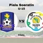 Juang FC dan SSB Talenta Aceh melaju ke final Piala Soeratin U-15 Aceh 2026. Di semifinal Jumat (28/8/2026), Juang FC menang 2-1 atas SSB Rawa Singkil, sementara SSB Talenta Aceh menang telak 5-0 atas SSB MAN 1 Pidie.