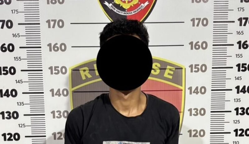 Tim URC Satreskrim Polres Aceh Barat Daya menangkap MR (21), terduga pelaku pencurian uang Rp18 juta dan 5 tabung gas LPG 3 kg.