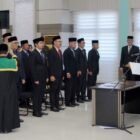 Wali Kota Sabang Zulkifli H Adam melantik dan mengambil sumpah 16 pejabat di Aula Pulau Weh, Jumat (28/8/2026).