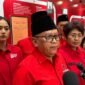 Sekjen PDI-P Hasto Kristiyanto menanggapi absennya tanda tangan Ketua DPR Puan Maharani dalam Surat Komitmen RUU Perampasan Aset.