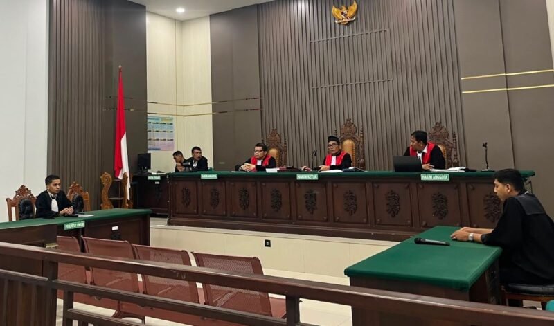 Mantan Keuchik Gampong Pulo Drien Beukah, Meurah Mulia, Aceh Utara, Muhammad Nasir, dituntut 3 tahun 6 bulan penjara oleh JPU.
