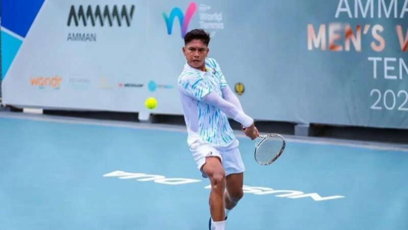 Petenis Indonesia Gunawan Trismuwantara dan Ethan David Zapp lolos ke final kualifikasi ITF M15 Amman Mineral Men's World Tennis Championship 2026 di Bali Beach Country Club, Nusa Dua, Minggu (31/8).
