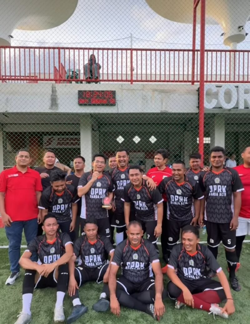 DPRK Banda Aceh sukses meraih posisi runner-up pada turnamen mini soccer Trofeo Mini 2026 yang digelar di Lapangan Corner Arena, Lamprit, Selasa (18/8/2026).
