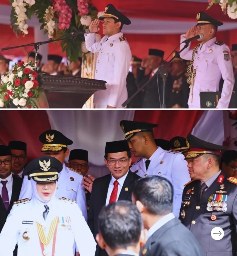 Ketua DPRK Banda Aceh menghadiri Upacara Pengibaran Bendera Merah Putih HUT ke-81 RI di Lapangan Blang Padang, Senin (17/8/2026). 