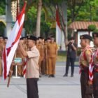 Pemerintah Kota Banda Aceh menggelar Apel Gabungan Bulan Agustus di Halaman Balaikota, Senin 3 Agustus 2026. 