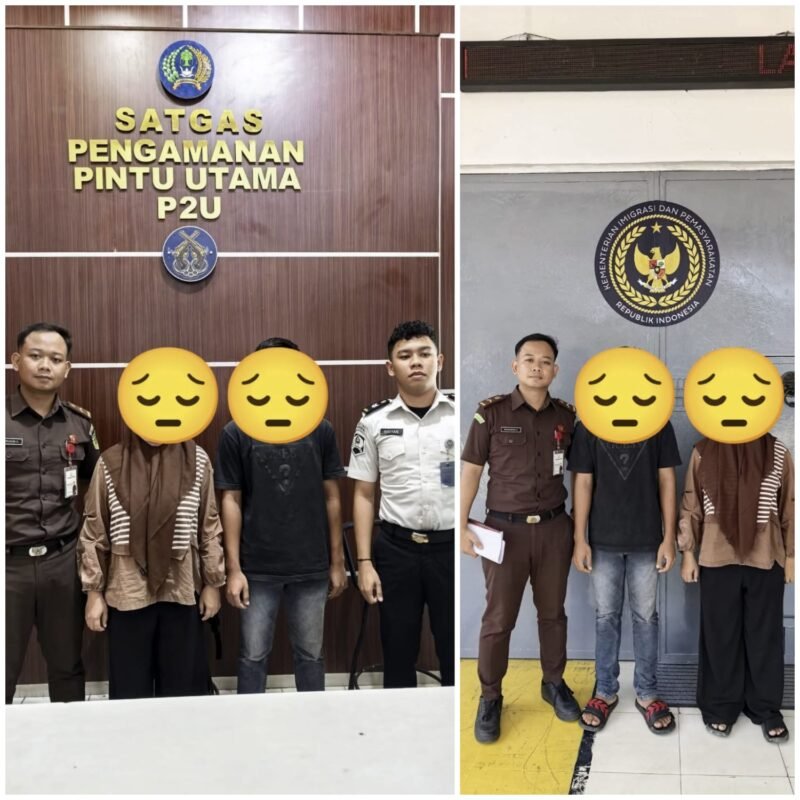 Jaksa Eksekutor Kejari Aceh Timur menyerahkan terpidana kasus kekerasan terhadap anak ke Lapas Kelas IIB Idi untuk menjalani masa hukuman, Senin (31/8/2026).