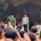 Kapolri Jenderal Polisi Listyo Sigit Prabowo memberikan sambutan pada Apel Kebangsaan Kemah Nasional Pramuka Persatuan Ummat Islam (PUI) 2026 di Selabintana Camping Ground, Kabupaten Sukabumi, Jawa Barat, Kamis (3/9/2026).