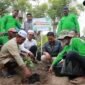 Masyarakat Dusun Madat, Gampong Paloh Lada, Kecamatan Dewantara, Aceh Utara mulai mengembangkan 600 bibit mangga varietas kiojay melalui Program Kampung Mangga.