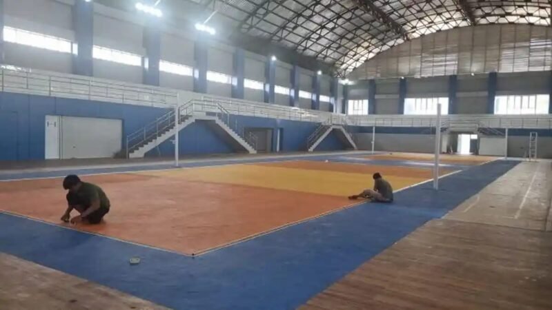Persiapan babak kualifikasi Pekan Olahraga Aceh (Pra-PORA) cabang bola voli di Kota Jantho, Aceh Besar telah rampung.
