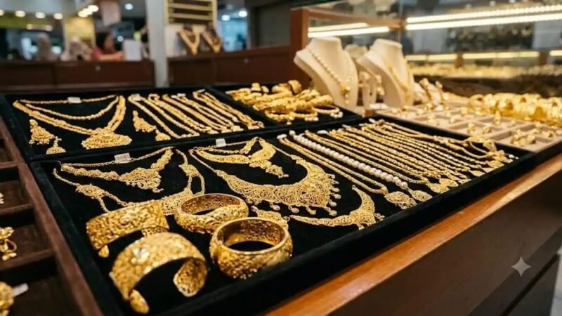 Harga emas perhiasan di Banda Aceh stabil pada Sabtu (5/9/2026).