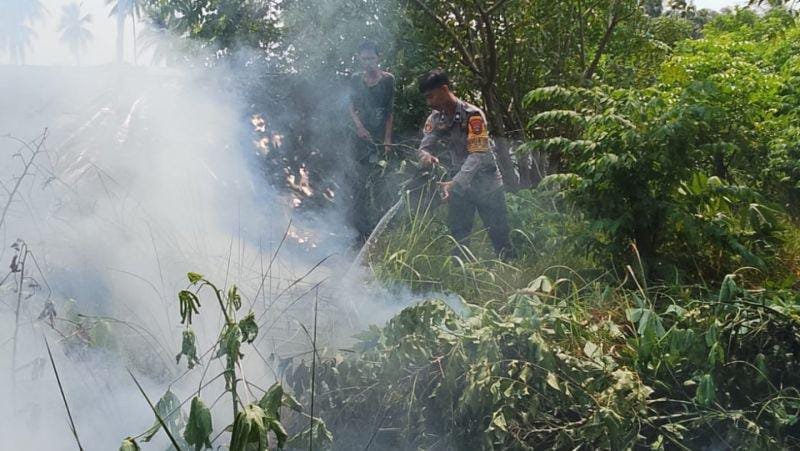 Polri menetapkan 113 tersangka kasus kebakaran hutan dan lahan hingga 4 September 2026.
