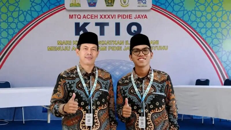 Fatha Sururi putra Pimpinan Ponpes Hidayatullah Subulussalam resmi jadi wakil Aceh di MTQ XXXI Nasional 2026 cabang Karya Tulis Ilmiah Al-Qur'an.