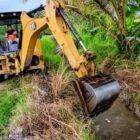 Pemkab Abdya merespons cepat keluhan petani soal penyumbatan sedimentasi di D.I Babahrot, Gampong Simpang Gadeng dan Cot Seumantok.