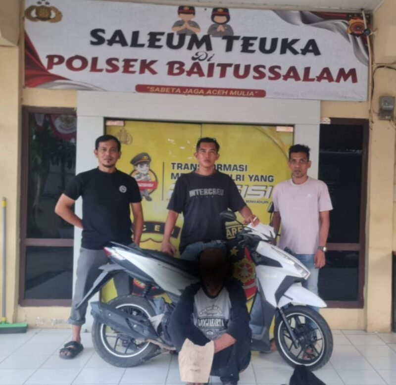 Unit Reskrim Polsek Baitussalam mengungkap 2 aksi pencurian di Kajhu oleh tersangka BH alias Ampor Tear (51). Pengakuan didapat saat penyidikan pasca penangkapan 28/8/2026.