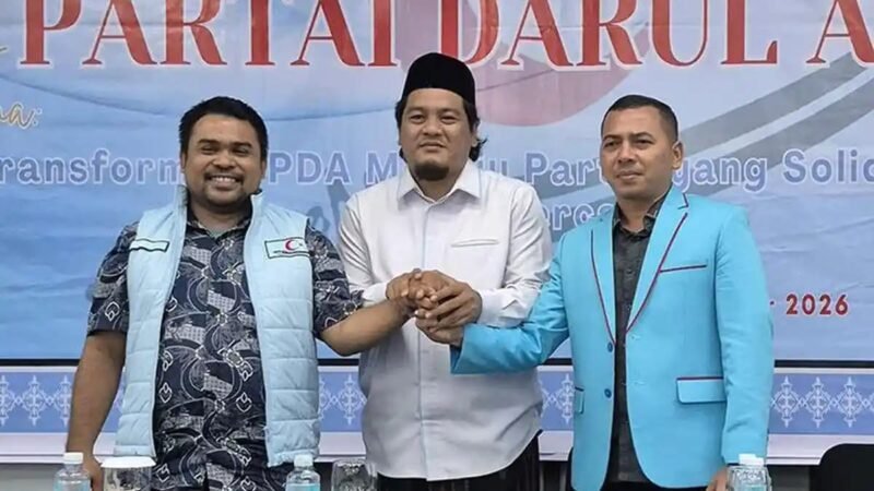Musyawarah Raya III Partai Darul Aceh 4–6 September 2026 di Hotel Rasamala Banda Aceh menetapkan Tgk H Habibie Waly Al-Khalidi STH sebagai Ketum DPP PDA 2026–2032.