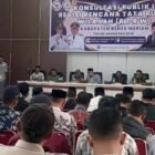 Pemkab Bener Meriah melalui Dinas PUPKP menggelar Konsultasi Publik II Revisi Rencana Tata Ruang Wilayah (RTRW) 2026 di Aula Setdakab.
