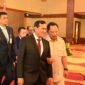 Wakil Gubernur Aceh, Fadhlullah, S.E. (Dek Fadh), saat menghadiri Rapat Koordinasi Gubernur se-Sumatera dalam rangkaian Pertemuan Tingkat Menteri IMT-GT ke-32 di JW Marriott Hotel, Kota Medan, Sumatera Utara, Rabu (9/9/2026).