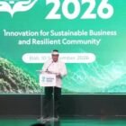 Menteri LH/Kepala BPLH Moh Jumhur Hidayat memaparkan konsep Gerakan Tobat Ekologis Nasional di ajang Environmental and Social Innovation Award (ENSIA) 2026 Bali, Kamis 10/9/2026.