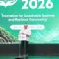 Menteri LH/Kepala BPLH Moh Jumhur Hidayat memaparkan konsep Gerakan Tobat Ekologis Nasional di ajang Environmental and Social Innovation Award (ENSIA) 2026 Bali, Kamis 10/9/2026.