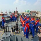 Polri memperkuat operasi SAR KM Virgo Transport 8 yang hilang kontak di perairan Tanjung Selatan, Pulau Masalembu, Minggu 13/9/2026.