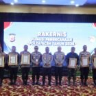 Kapolda Aceh Irjen Pol. Ruddi Setiawan membuka Rakernis Fungsi Perencanaan 2026 di Banda Aceh, Senin (14/9).
