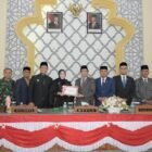 DPRK Banda Aceh menerima dokumen Rancangan Qanun Perubahan APBK Tahun Anggaran 2026 dari Pemko Banda Aceh dalam rapat paripurna, Senin (14/9/2026).