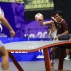 Atlet teqball Indonesia Yoga Ardika Putra catat debut manis di Asian Games 2026 Nagoya, Kamis di Nagoya City Higashi Sports Center