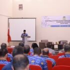 Wakil Bupati Aceh Besar Drs Syukri A Jalil buka Rapat Publikasi Penyusunan Profil Pembangunan Daerah 2026 di Orion Hall Darul Imarah, Kamis (17/9/2026).