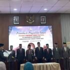 Bupati Aceh Tengah Haili Yoga lantik Khairmansyah sebagai Asisten II Perekonomian dan Pembangunan Setda di Gedung Ummi Pendopo Selasa 22/9/2026.