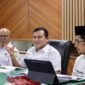 Wagub Aceh Fadhlullah Dek Fadh pimpin rapat Tim Pemerintah Aceh bahas revisi UU Nomor 11 Tahun 2006 tentang Pemerintahan Aceh UUPA di Kantor Gubernur Aceh Rabu 23/9/2026.
