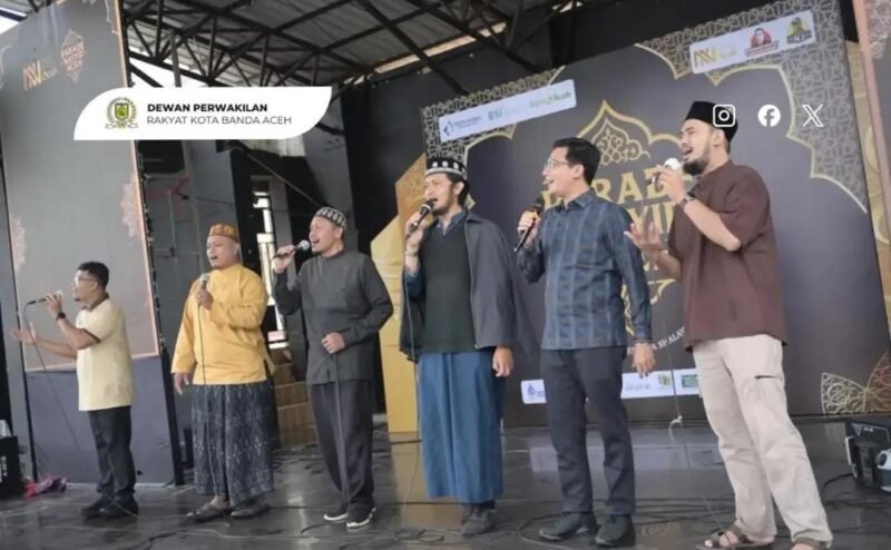 Ketua DPRK Banda Aceh Irwansyah S.T. hadiri pembukaan Final Lomba Nasyid yang diselenggarakan di Taman Budaya Banda Aceh pada Sabtu 26 September 2026.