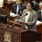 DPR RI resmi sahkan Rancangan Undang-Undang tentang Anggaran Pendapatan dan Belanja Negara RUU APBN Tahun Anggaran 2027 menjadi Undang-Undang.