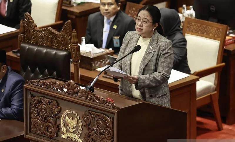 DPR RI resmi sahkan Rancangan Undang-Undang tentang Anggaran Pendapatan dan Belanja Negara RUU APBN Tahun Anggaran 2027 menjadi Undang-Undang.