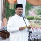 Bupati Aceh Tamiang Armia Pahmi tegas tolak alih fungsi hutan mangrove di Kampung Pusung Kapal Kecamatan Seruway jadi kebun sawit dan desak KPH serta APH tindak pelaku perambah.