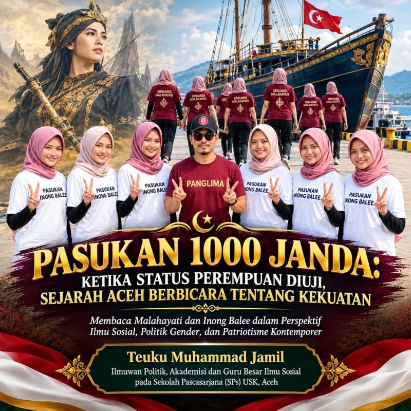 Prof. Dr. T.M. Jamil, M.Si.
Ilmuwan Politik, Akademisi dan Guru Besar Ilmu Sosial pada SPs USK, Aceh.