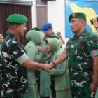 Panglima Kodam Iskandar Muda Pangdam IM Mayjen TNI Joko Hadi Susilo SIP hadiri acara ramah tamah kenaikan pangkat Perwira Menengah Pamen Kodam Iskandar Muda periode 1 Oktober 2026 di Banda Aceh Kamis 1 Oktober 2026.