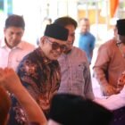 Plt Sekda Aceh Taufik hadiri Maulid Nabi Muhammad SAW di Kantor PWI Aceh, Sabtu 3/10/2026.