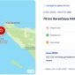 Gempa M 5,9 guncang Aceh Jaya Minggu 4/10/2026 pukul 06.37 WIB, pusat 79 km barat daya laut kedalaman 26 km, tidak tsunami, getaran hingga Banda Aceh.