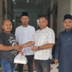 Peringatan Maulid Nabi Muhammad SAW dan Penyerahan Santunan Anak Yatim oleh Ikatan Warga Tanah Luas dan Nibong (Iwatan) Kabupaten Aceh Utara.