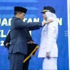 Gubernur Jawa Tengah Ahmad Luthfi resmi melantik Mahanni Yulindha Pratiwi sebagai Wakil Bupati Klaten sisa masa jabatan 2025-2030 di Semarang, Senin (12/10/2026).