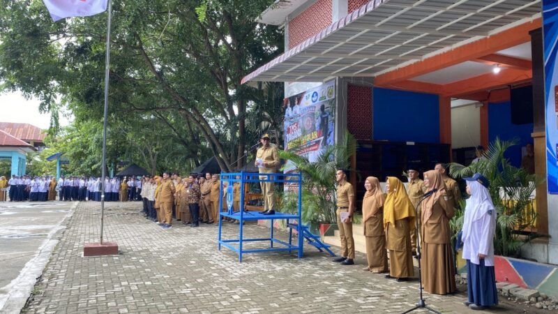 Sekda Kota Banda Aceh Jalaluddin menekankan pentingnya edukasi kebencanaan sejak dini bagi anak-anak melalui lingkungan sekolah untuk mewujudkan kota tangguh bencana saat membuka program Tagana Masuk Sekolah di SMP Negeri 6, Senin (12/10/2026).