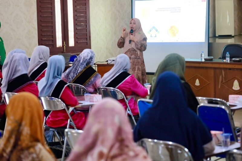 Ratusan Bunda PAUD Aceh Barat ikuti pembinaan di Gedung B Disdik, Rabu (14/10/2026), perkuat Wajib Belajar 13 Tahun & PAUD Holistik Integratif.