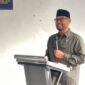 Anggota DPR RI asal Aceh Nasir Djamil tegaskan akses keadilan hak warga tanpa pandang status saat buka Diklat Paralegal YARA dan STAI Nusantara Padang Aceh di Aula STAI Banda Aceh Jumat 16/10/2026.