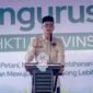 Ketua HKTI Aceh TA Khalid dorong pembentukan klaster pertanian unggulan tiap kabupaten/kota sistem zonasi fokus komoditas lokal penuhi pasar domestik luar daerah Minggu 18/10/2026. 