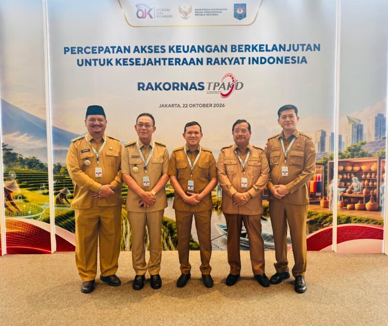 Wagub Aceh Fadhlullah hadiri Rakornas TPAKD 2026 di JIEXPO Kamis 22/10 perkuat sinergi pusat-daerah perluas akses keuangan.