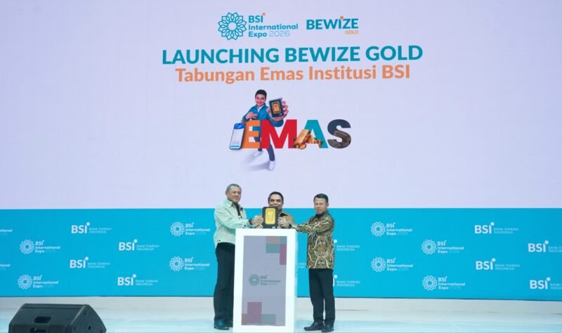 PT Bank Syariah Indonesia Tbk (BSI) meluncurkan BEWIZE Gold, layanan emas berbasis platform cash management digital digital (BEWIZE by BSI) pertama di Indonesia untuk nasabah korporasi dan institusi.