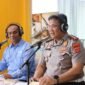 Dirlantas Polda Aceh Kombes Pol. Deden Supriyatna Imhar mewakili Kapolda Aceh menjadi narasumber dalam dialog interaktif Banda Aceh Menyapa yang di selenggarakan oleh RRI Banda Aceh, Rabu 28 Oktober 2026. Foto: Humas Polda Aceh