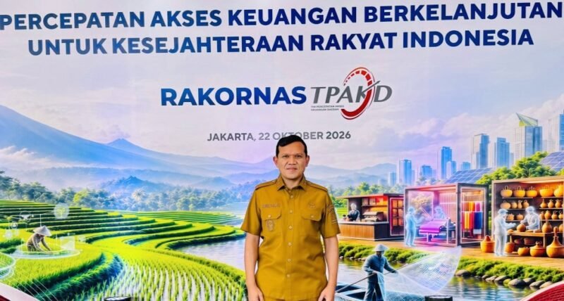 Wakil Gubernur Aceh, H. Fadhlullah menghadiri Rapat Koordinasi Nasional (Rakornas) Tim Percepatan Akses Keuangan Daerah (TPAKD) Tahun 2026, di JIEXPO Convention Centre, Jakarta, Kamis (22/10/2026). Foto: Dok. Pemerintah Aceh 